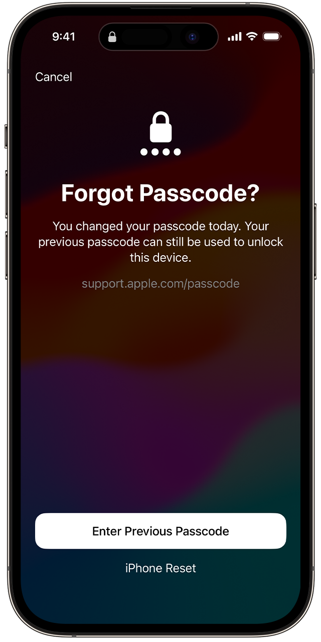 Change The Passcode