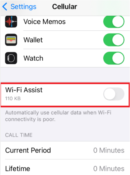 Wi-Fi Assist